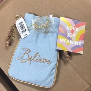 COPY - Lulu dk Believe Necklace gold new